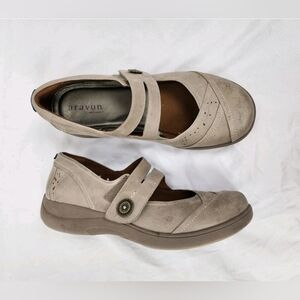 Aravon New Balance RevShow Beige Mary Jane Shoes sz 10 D Comfort Lightweight